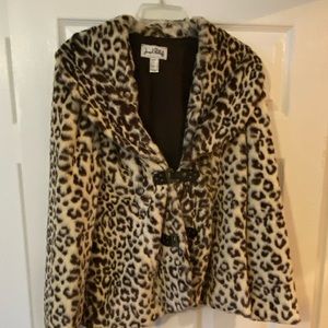 Joseph Ribbkuff Chetah Print Coat- Size 12
